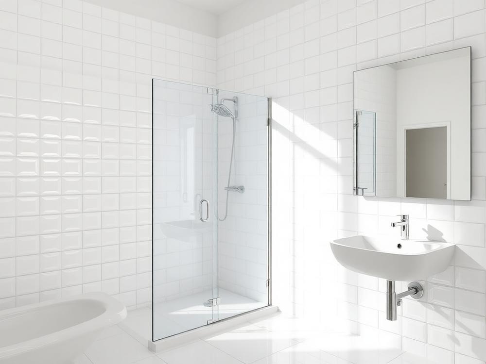 Spotless bathroom after a deep cleaning by Cardoso Cleaning Services